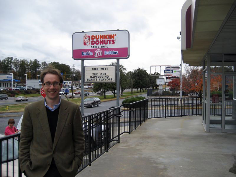 Guy and Dunkin Donuts