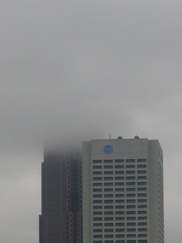 A foggy day in Atlanta