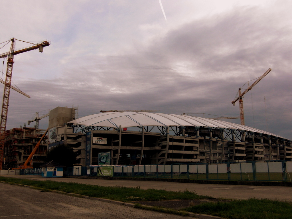 The new stadium in Poznan for 2012