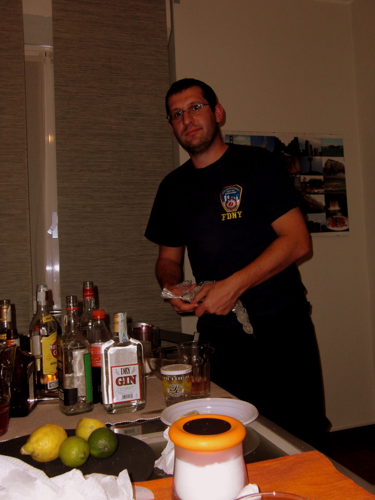 The barman of the party