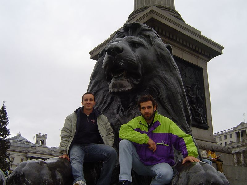 Lion again. With Beppe and Max