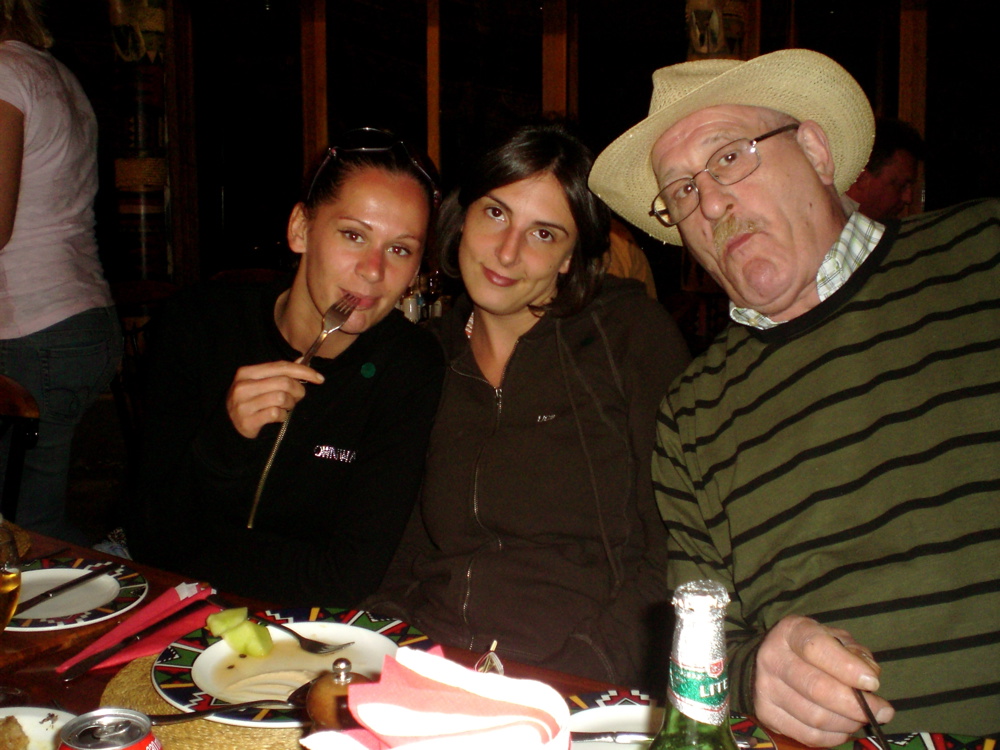 Olga, Sara and Dad