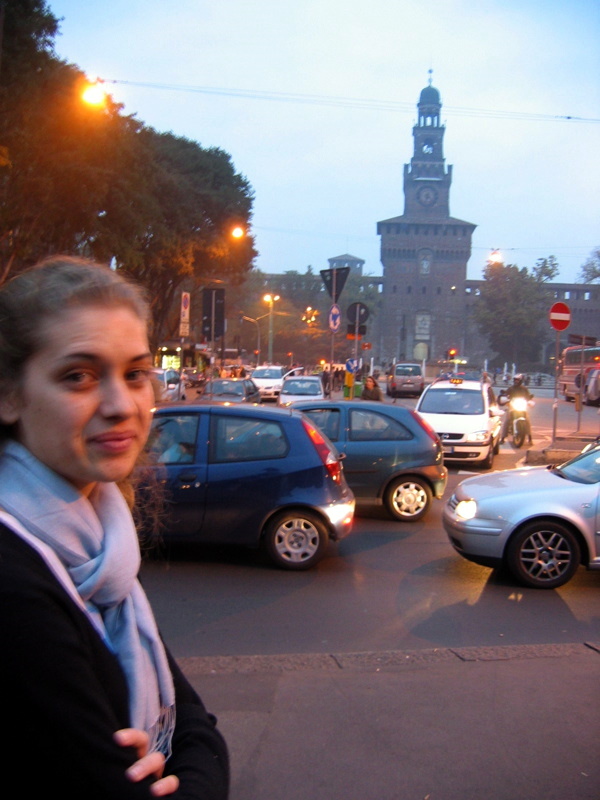 Lindsey, castle and some traffic