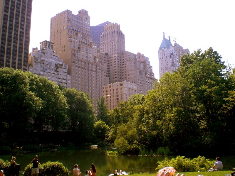 Central Park, the green lung of New York