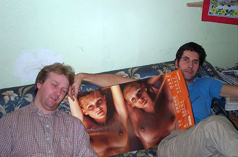 Rob and Eric (and sexy twins)