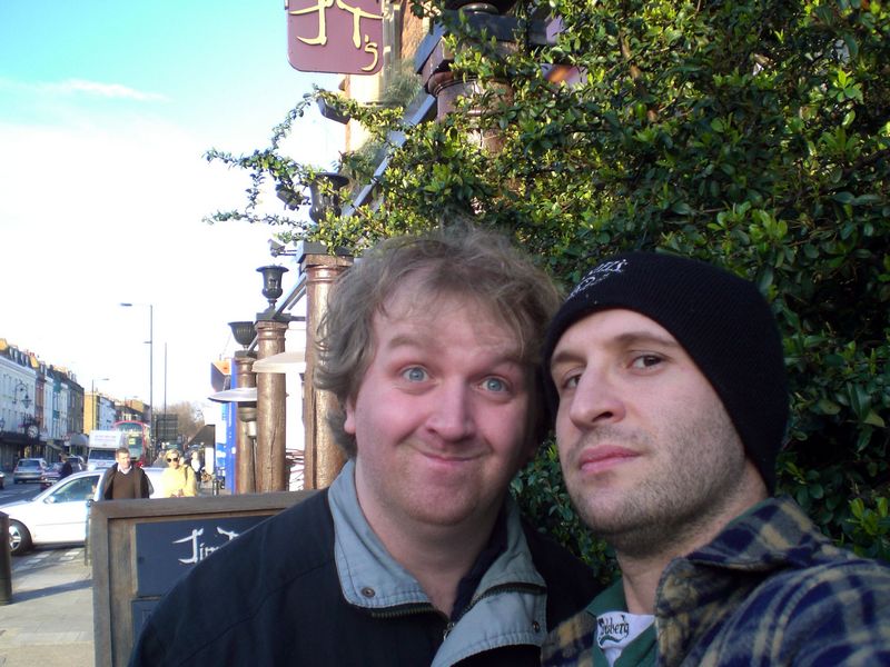 Last St Patrick's day: the walk of memory. Our first pub (Jim Thompson)