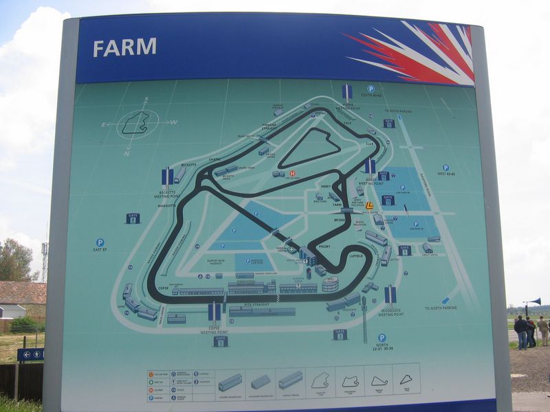 The Track map