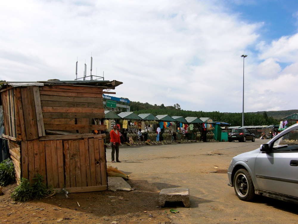 The market in Maseru